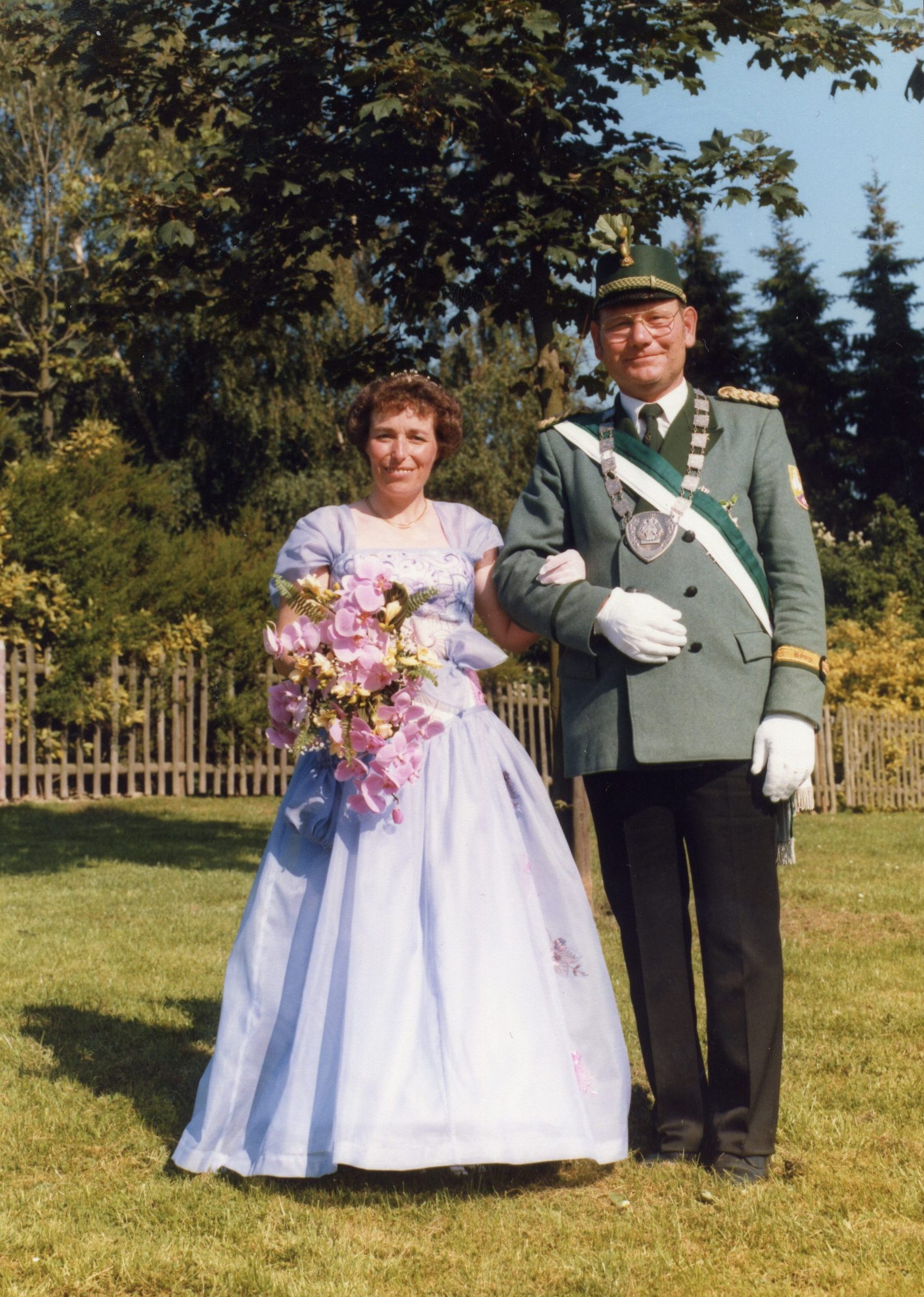 Königspaar 1984 - Barthold und Hilde Isermann